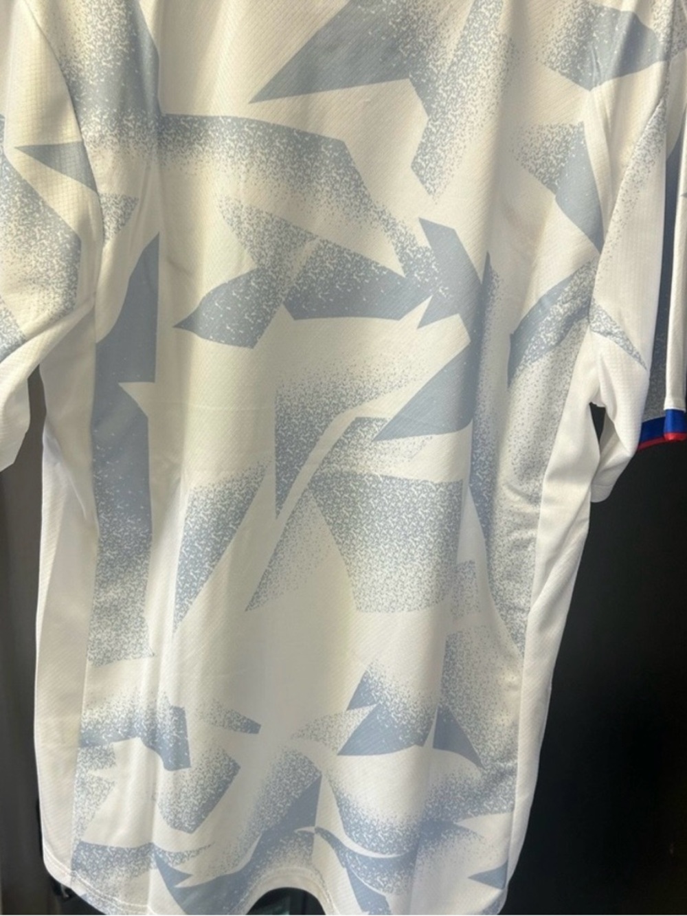 Nike White USA Soccer Jersey with Red & Blue Trim - Picture 8 of 10